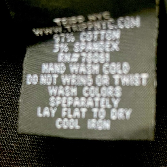 Tripp NYC Black denim jacket blazer long Military band coat cord embroidery US S - Picture 15 of 16